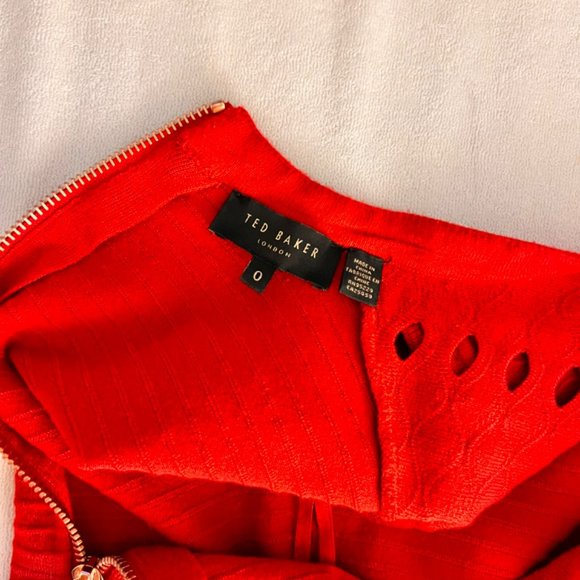 Ted Baker Peplum Dress - Picture 4 of 4